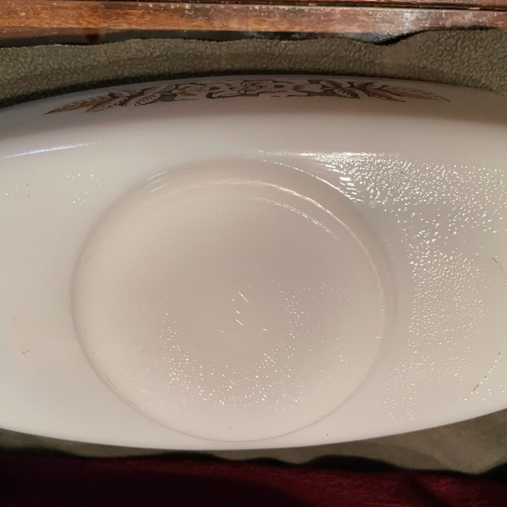 White  Vintage Milk Glass  Bread Loaf by Federal - Picture 3 of 3